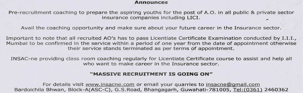 Insurance Academy - North East